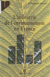 L'industrie de l'environnement en France