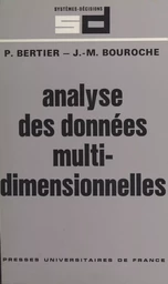 Analyse des données multidimensionnelles