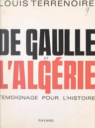 De Gaulle et l'Algérie