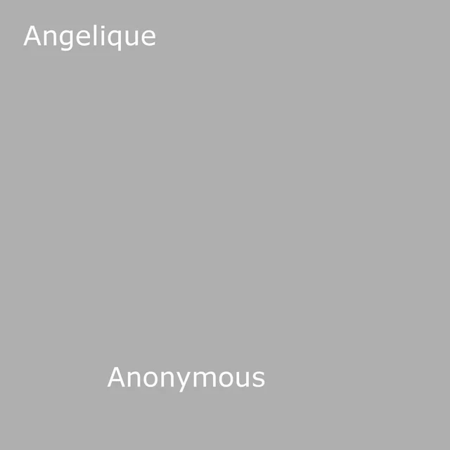 Angelique - Anon Anonymous - Disruptive Publishing