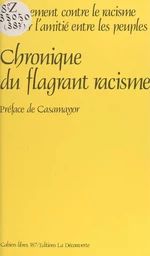 Chronique du flagrant racisme