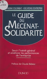 Le guide du mécénat-solidarité