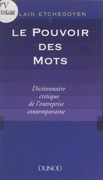 Le pouvoir des mots