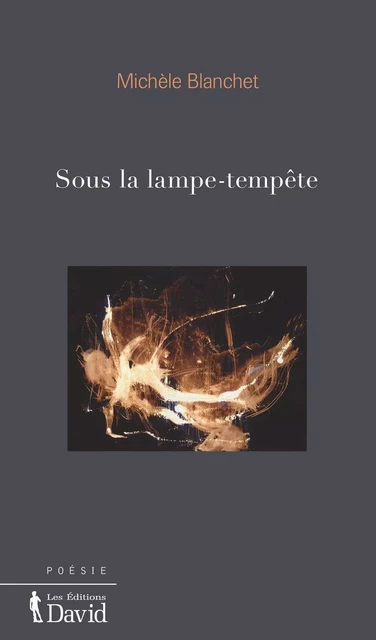 Sous la lampe-tempête - Michèle Blanchet - Éditions David