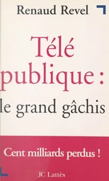 Télé publique : le grand gâchis