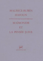 Maïmonide et la pensée juive