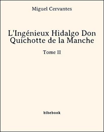 L'Ingénieux Hidalgo Don Quichotte de la Manche - Tome II