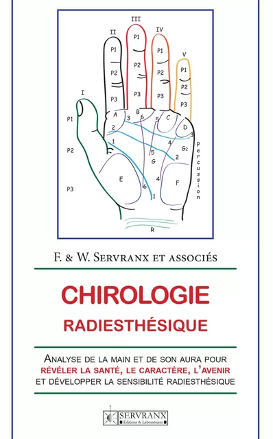 Chirologie radiesthésique -  F. et W. Servranx et associés - Servranx