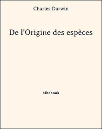 De l'Origine des espèces