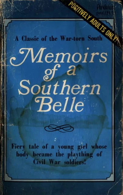 Memoirs of a Southern Belle - Anon Anonymous - Disruptive Publishing