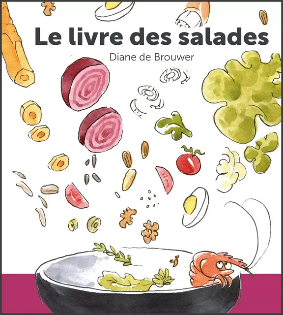 Livre des salades - Diane de Brouwer - Soliflor