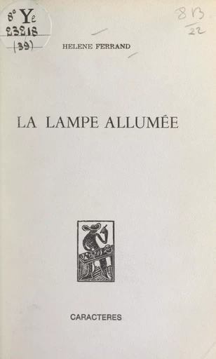 La lampe allumée - Hélène Ferrand - (Caractères) réédition numérique FeniXX