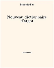 Nouveau dictionnaire d'argot