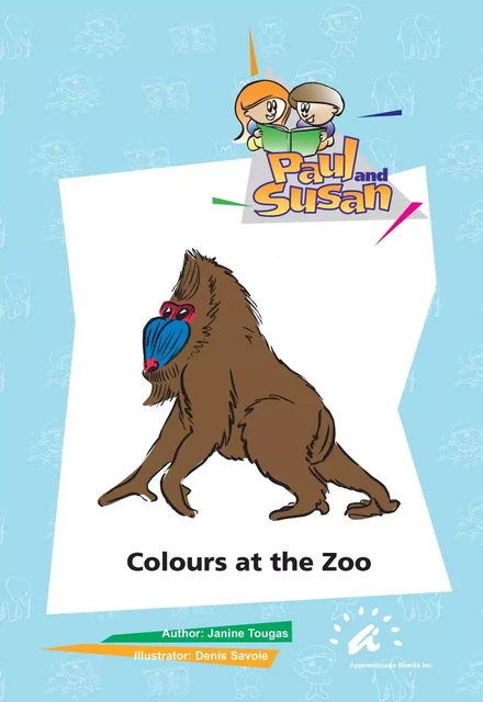 Colours at the  Zoo - Janine Tougas - Apprentissage Illimité inc.