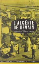 L'Algérie de demain