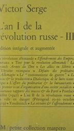 L'an I de la Révolution russe (III)