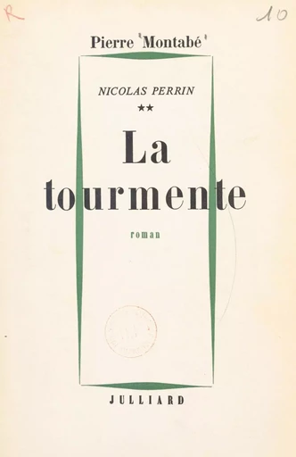 Nicolas Perrin (2) - Pierre Montabé - (Julliard) réédition numérique FeniXX