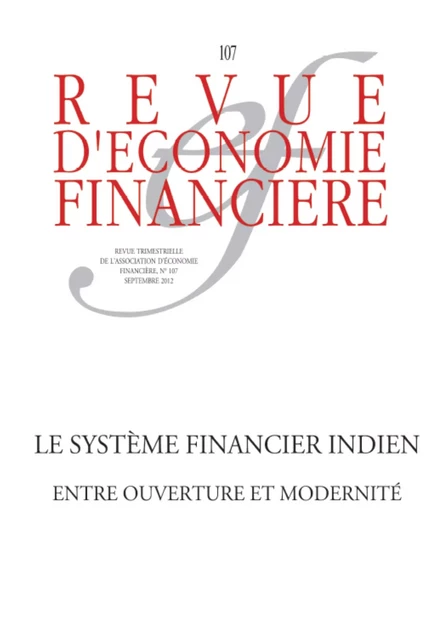 Le système financier indien - Ouvrage Collectif - Association Europe-Finances-Régulations (AEFR)