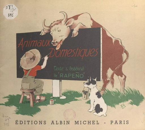 Animaux domestiques -  Rapeño - (Albin Michel) réédition numérique FeniXX