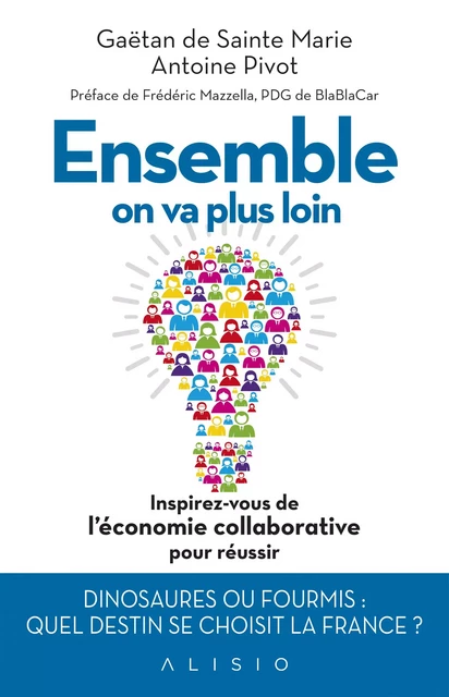 Ensemble, on va plus loin : Inspirez-vous de l'économie collaborative pour réussir - Antoine Pivot, Gaëtan Sainte de Marie - Alisio