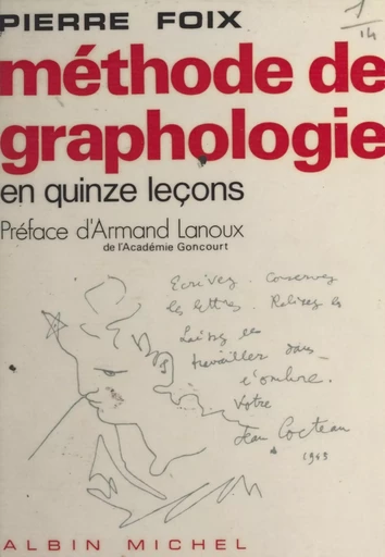 Méthode de graphologie - Pierre Foix - (Albin Michel) réédition numérique FeniXX