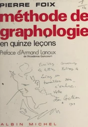 Méthode de graphologie