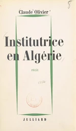 Institutrice en Algérie