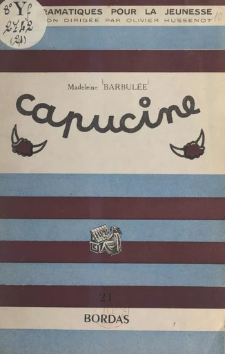 Capucine - Madeleine Barbulée - (Bordas) réédition numérique FeniXX