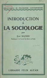 Introduction à la sociologie