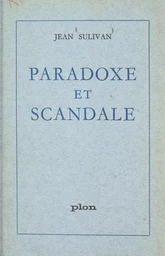 Paradoxe et scandale