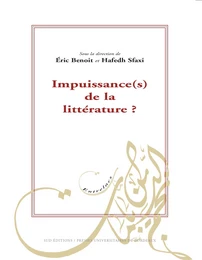 Impuissances de la littérature(s) ?