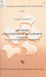 Stratégie d'identification de concepts