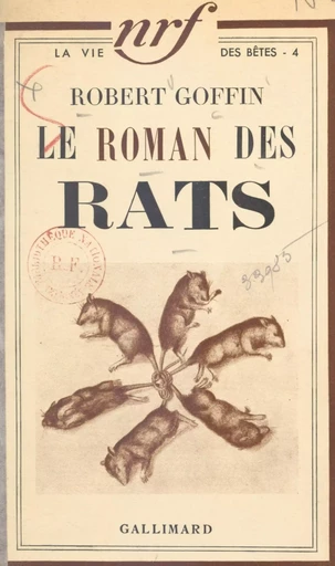 Le roman des rats - Robert Goffin - (Gallimard) réédition numérique FeniXX