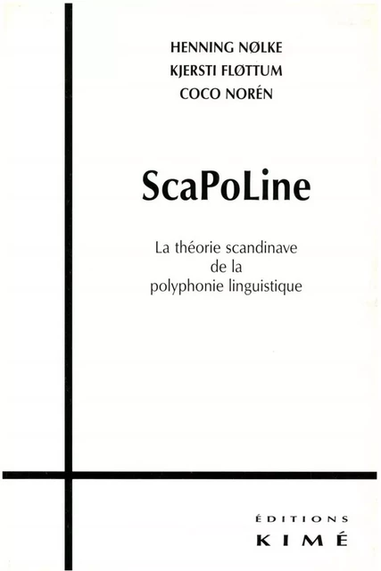 ScaPoLine - NOLKE HENNIG - Editions Kimé