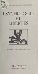 Psychologie et libertés