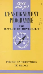 L'enseignement programmé