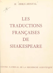 Les traductions françaises de Shakespeare