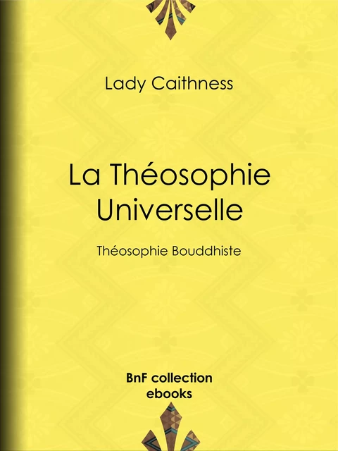 La Théosophie Universelle - Lady Caithness - BnF collection ebooks