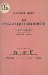 La fille qui chante