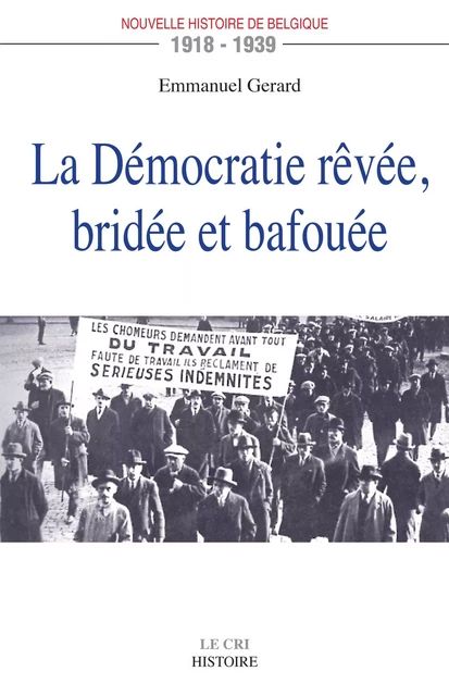 La Démocratie rêvée, bridée et bafouée - Emmanuel Gerard - Le Cri