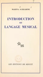 Introduction au langage musical