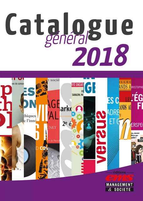 Catalogue des Editions EMS 2018 - Management Et Société Editions Ems - Éditions EMS