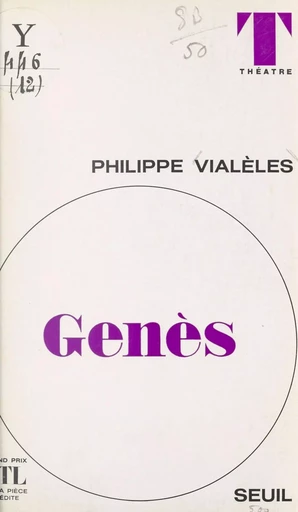 Genès - Philippe Vialèles - Seuil (réédition numérique FeniXX) 