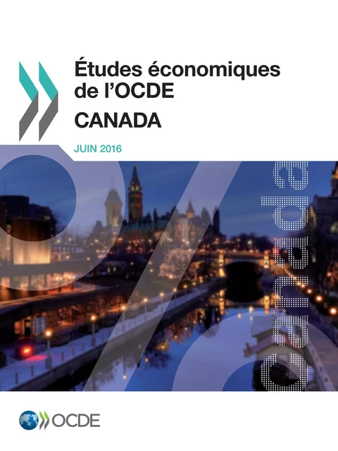 Études économiques de l'OCDE : Canada 2016 -  Collectif - OECD