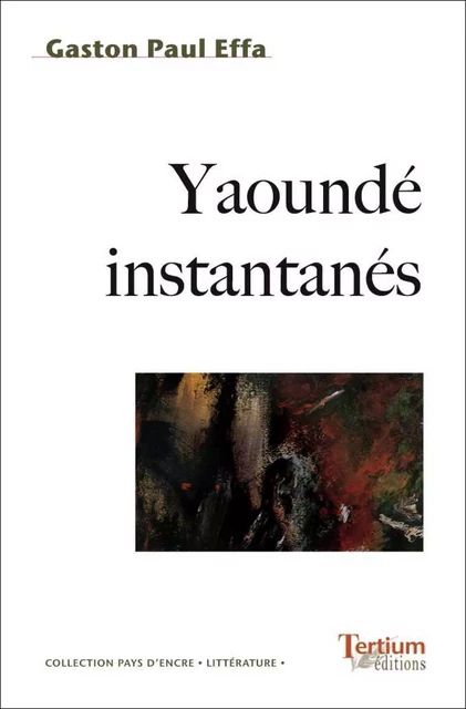 Yaoundé instantanés - Gaston-Paul Effa - Editions du Laquet