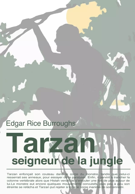 Tarzan - Edgar Rice Burroughs - Les éditions Pulsio