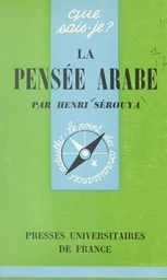 La pensée arabe