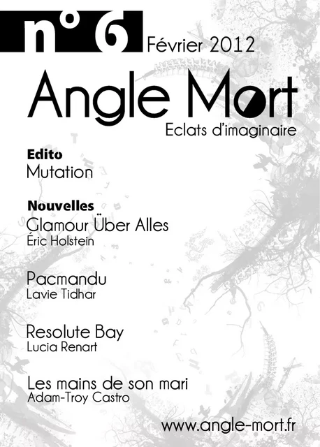 Angle Mort numéro 6 - Lavie Tidhar, Lucia Renart, Éric Holstein, Adam-Troy Castro - Angle Mort