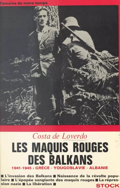 Les maquis rouges des Balkans - Costa de Loverdo - (Stock) réédition numérique FeniXX