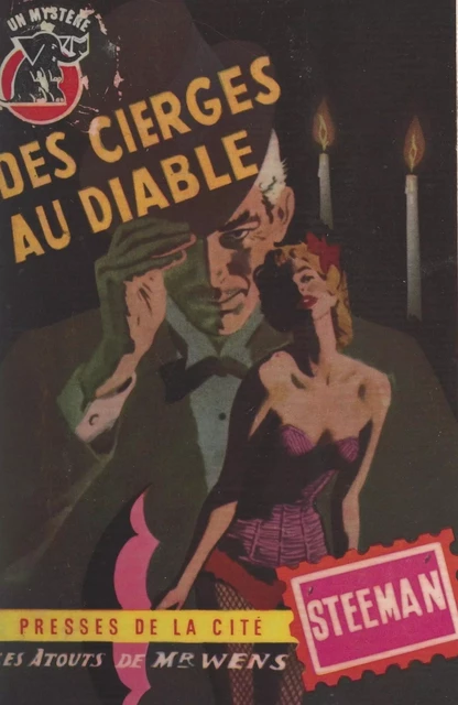 Des cierges au diable - Stanislas-André Steeman - (Presses de la Cité) réédition numérique FeniXX